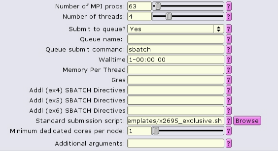 using exclusive template