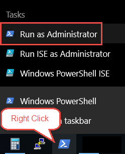 admin powershell session