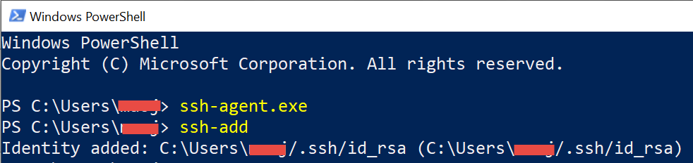 add ssh key